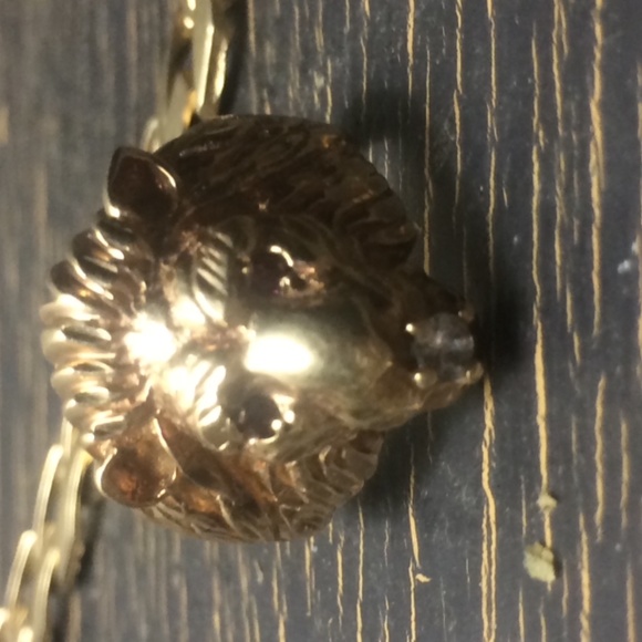 10k custom Lion head ring - Picture 3 of 6
